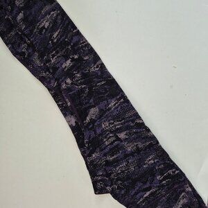 Lululemon Align leggings black Pant Size 2 Rip Wave Purple Thunder Black Nulu